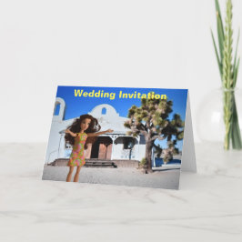 私は完璧な会場を見つけた。 招待状