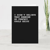私は完璧信じな人が存在できなかった カード (正面)