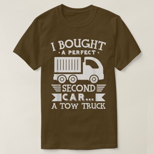 私は完買全な2番目の車だ – トッおもしろいクのトラック博士。 Tシャツ (デザイン正面)