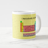 私は定期的にコーヒーが必要だ ジャンボコーヒーマグカップ (正面右)