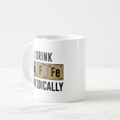 私は定期的にコーヒーを飲む コーヒーマグカップ (正面左)