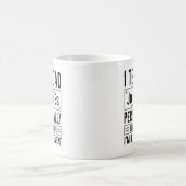 私は定期的にパパのジョークを言う コーヒーマグカップ (中央)