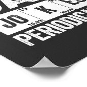 私は定期的にパパのジョークを言う ポスター (角)