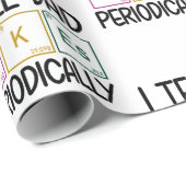 私は定期的にパパのジョークを言う ラッピングペーパー (ロールコーナー)