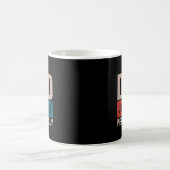 私は定期的にパパジョークを言う化学先生ダ コーヒーマグカップ (中央)