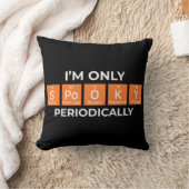 私は定期的に不気味ハロウィンだ クッション (ブランケット)