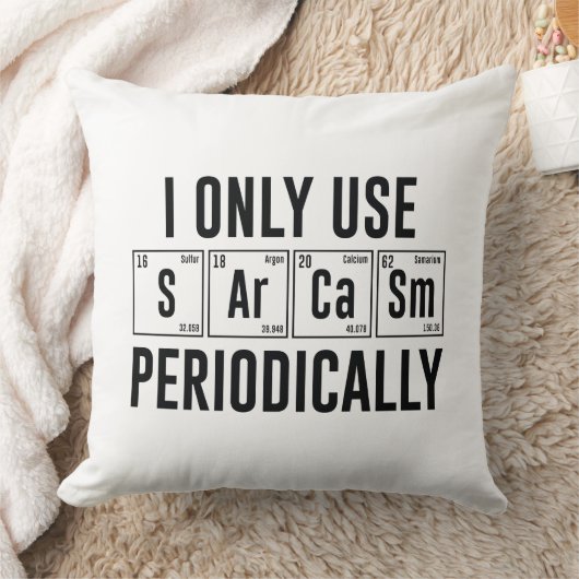 私は定期的に皮肉しか使わない クッション (ブランケット)