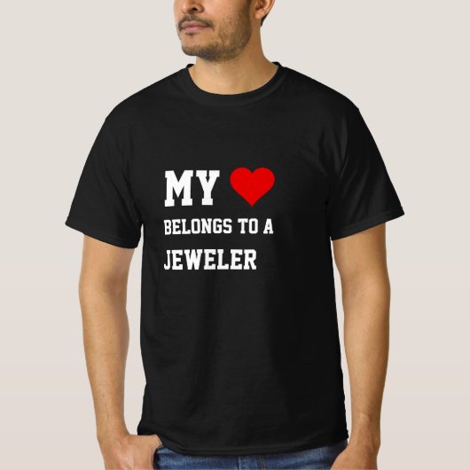 私は宝石商のTシャツに属している Tシャツ (正面)