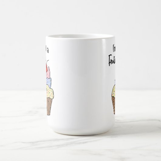 私は実り多くはない コーヒーマグカップ (中央)