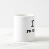 私は実利主義を愛します コーヒーマグカップ (中央)