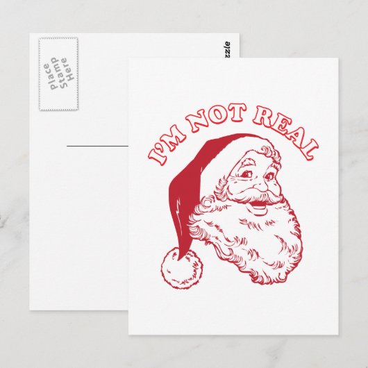 私は実在 ポストカード (正面/裏面)