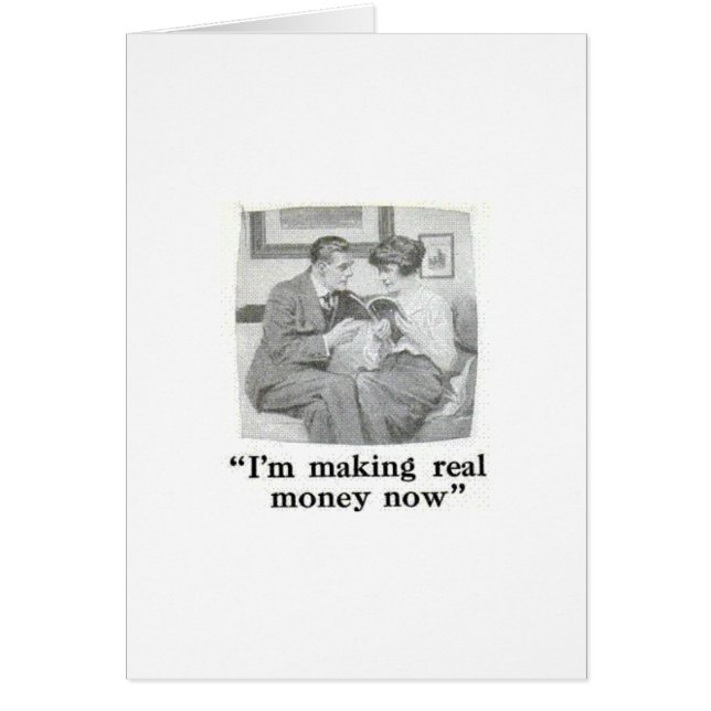 私は実質のお金を今もうけています (正面)