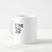 私は実質MVP.pngです コーヒーマグカップ (正面左)