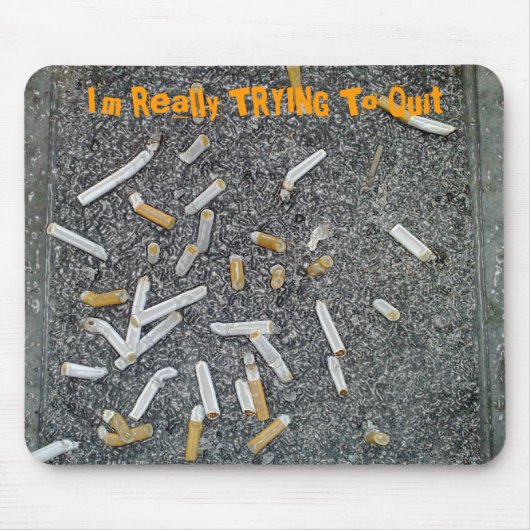 私は実際にマウスパッドをやめることを試みています マウスパッド (正面)