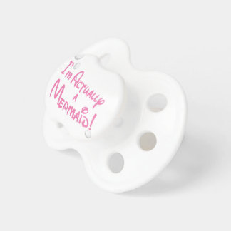 私は実際に人魚のデザインです おしゃぶり