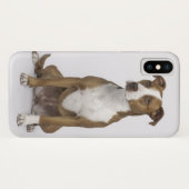 私は実際に犬のIphone Xの場合を愛します Case-Mate iPhoneケース (裏面(横))