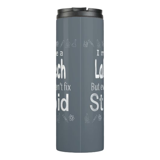 私は実験室の技術であるかもしれません タンブラー (裏面)