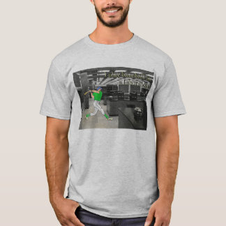私は実験室の野球を遊びます Tシャツ