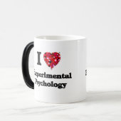 私は実験心理学を愛します モーフィングマグカップ (正面左)