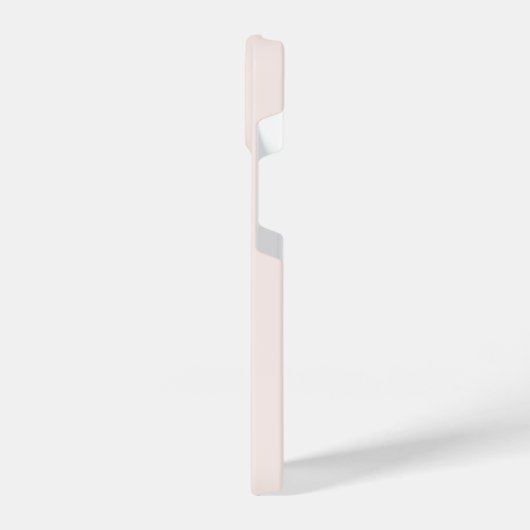 私は室内猫おもしろい iPhoneケース (左側面)