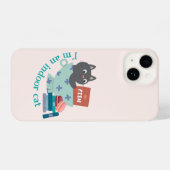 私は室内猫おもしろい iPhoneケース (裏面横)