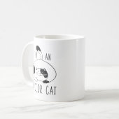 私は室内猫だ コーヒーマグカップ (正面左)