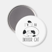 私は室内猫だ マグネット (正面/裏面)