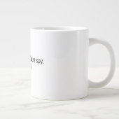 私は家ヴァルーンスパイマグだ ジャンボコーヒーマグカップ (右)