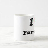 私は家具を愛します コーヒーマグカップ (中央)