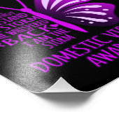 私は家庭内暴力認識度 フォトプリント            (角)