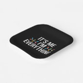 私は家族のクリスマスマッチングのすべてである ペーパープレート (傾斜あり)