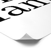 私は家族のポスターが大好きだ ポスター (角)