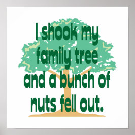 私は家族の木を揺らした ポスター