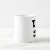 私は寒冷であることを愛します コーヒーマグカップ (中央)
