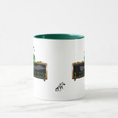 私は寝過ごしましたも! マグカップ (中央)