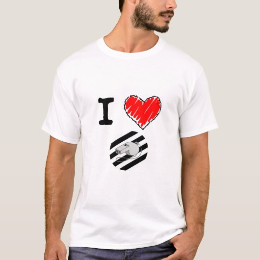 私は審判員を愛します Tシャツ (正面)