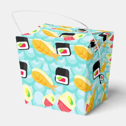 私は寿司お願い箱が大好き フェイバーボックス (裏面サイド)