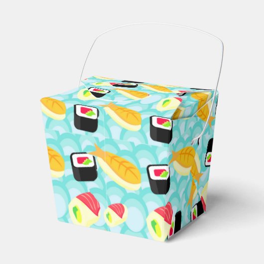 私は寿司お願い箱が大好き フェイバーボックス (正面サイド)