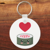 私は寿司が大好き キーホルダー (正面)