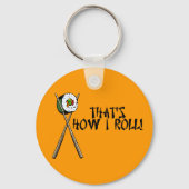 私は寿司が大好き! キーホルダー (正面)