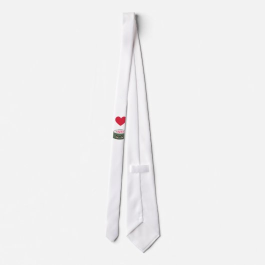 私は寿司が大好き ネクタイ (裏面)