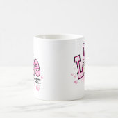 私は寿司を愛します コーヒーマグカップ (中央)