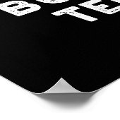 私は寿司屋に溺れているが一時的なものだ ポスター (角)