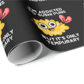 私は寿司屋に溺れているが一時的なものだ ラッピングペーパー (ロールコーナー)