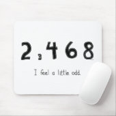 私は小さく異様なマウスパッドを感じます マウスパッド (マウス)