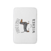 私は小さなウィナーを持っている バスマット (正面縦)