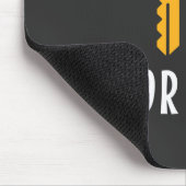 私は小さなドア鍵 マウスパッド (コーナー)