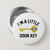 私は小さなドア鍵 缶バッジ (正面&裏面)