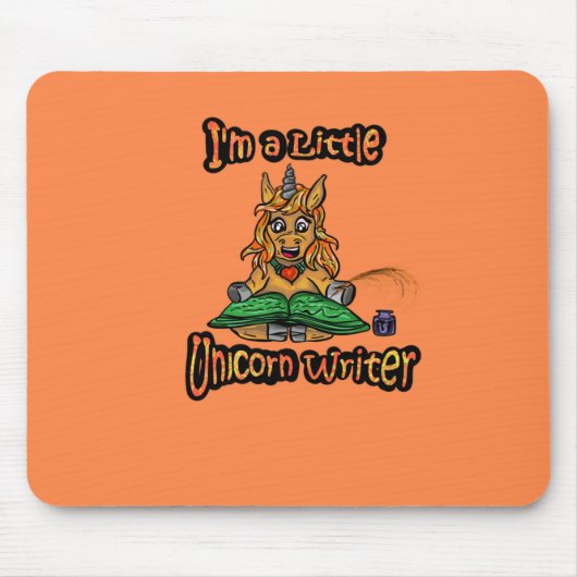 私は小さな一角獣の読者だ マウスパッド (正面)