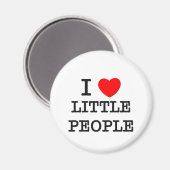 私は小さな人が大好き マグネット (正面/裏面)